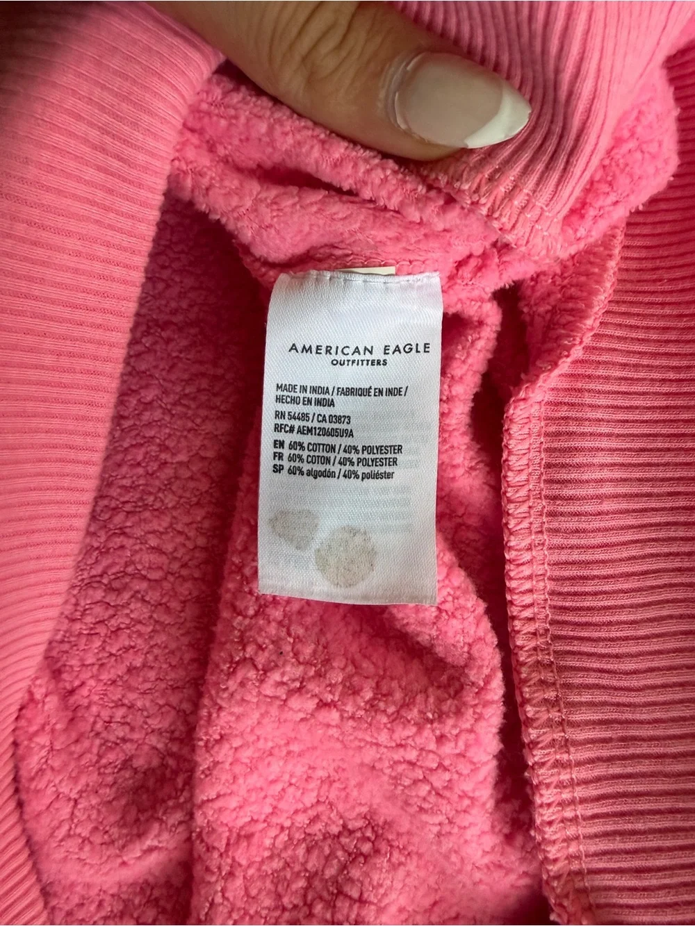 AMERICAN EAGLE Crewneck SIZE S in Pink